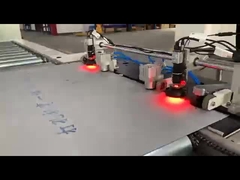 Operação para a auto máquina da perfuração & de dobra